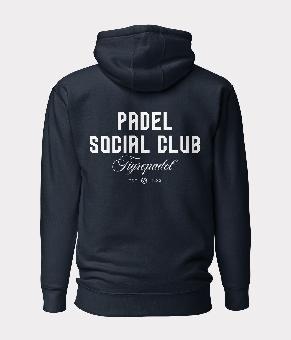 Social club hoodie navy