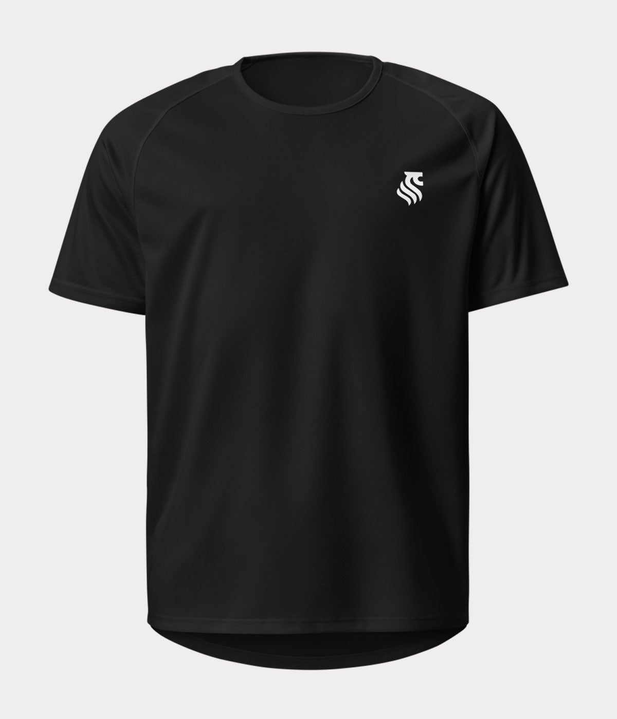 Social club t-shirt zwart