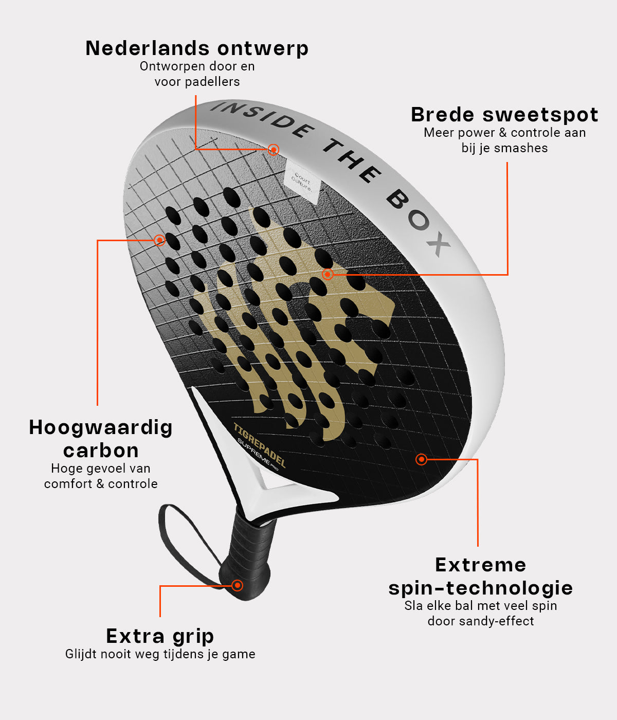 Supreme Pro padel racket
