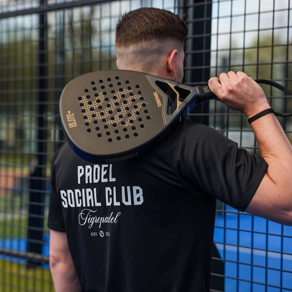 Social club t-shirt zwart - TigrePadel