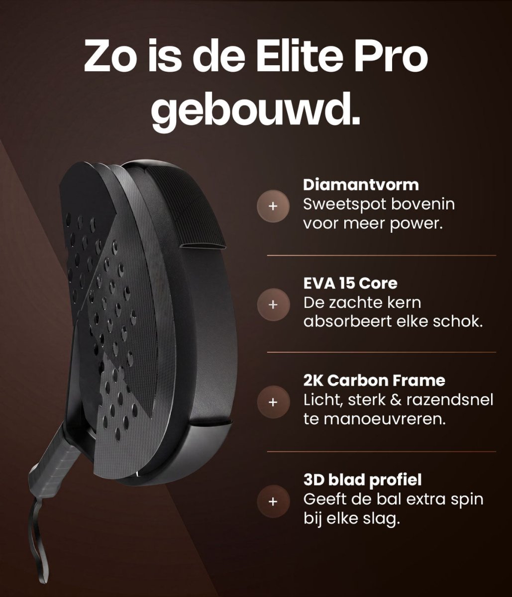 Elite Pro padel racket - TigrePadel
