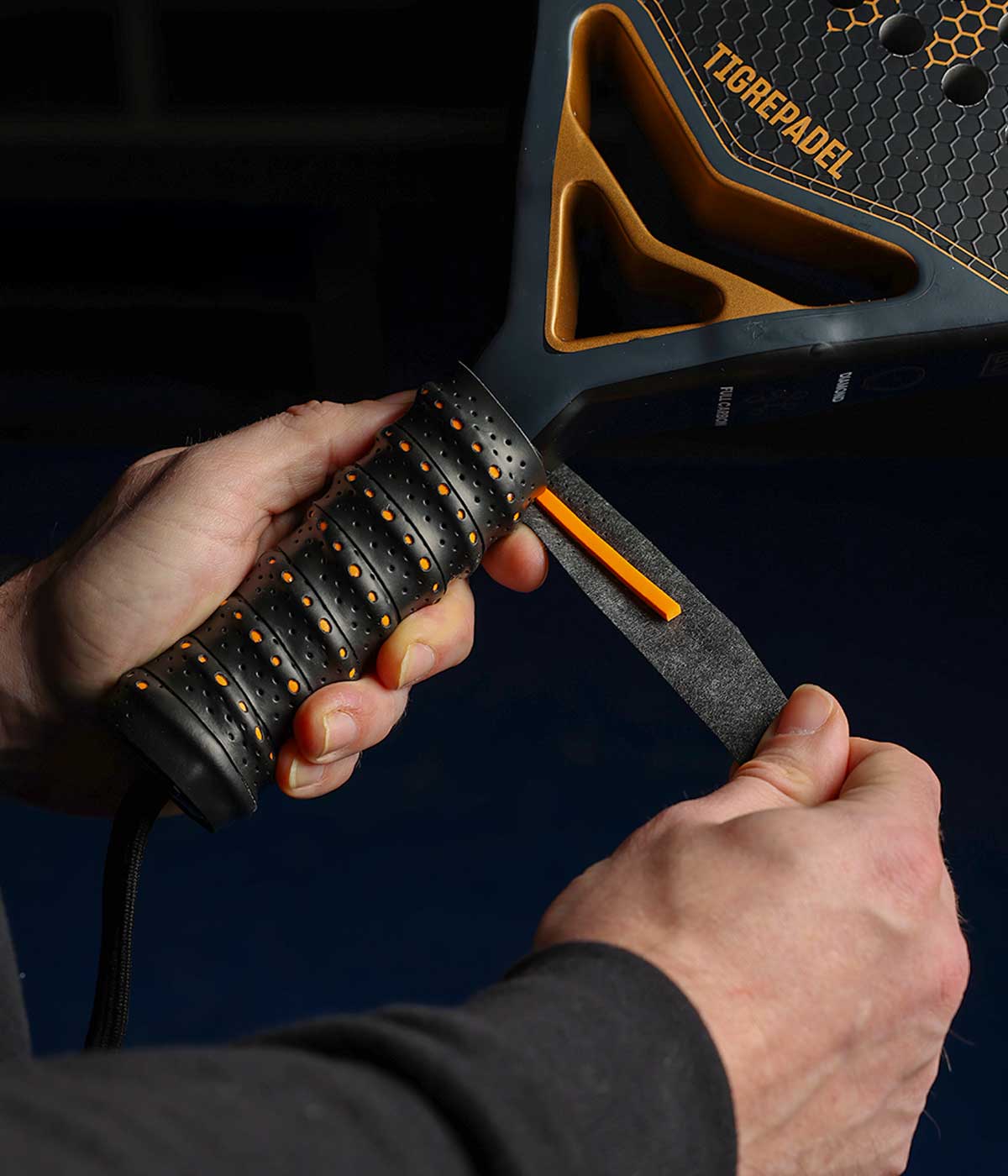 Contour max padel overgrip zwart (2 pack)