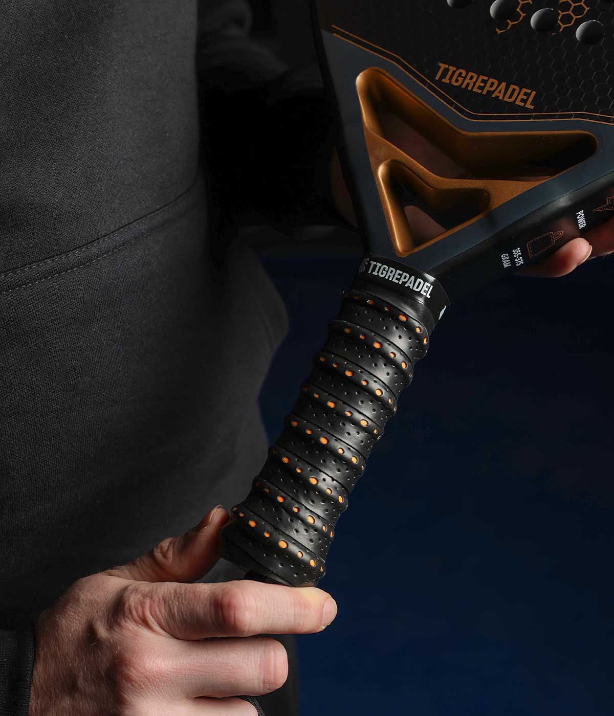 Contour max padel overgrip zwart (2 pack)