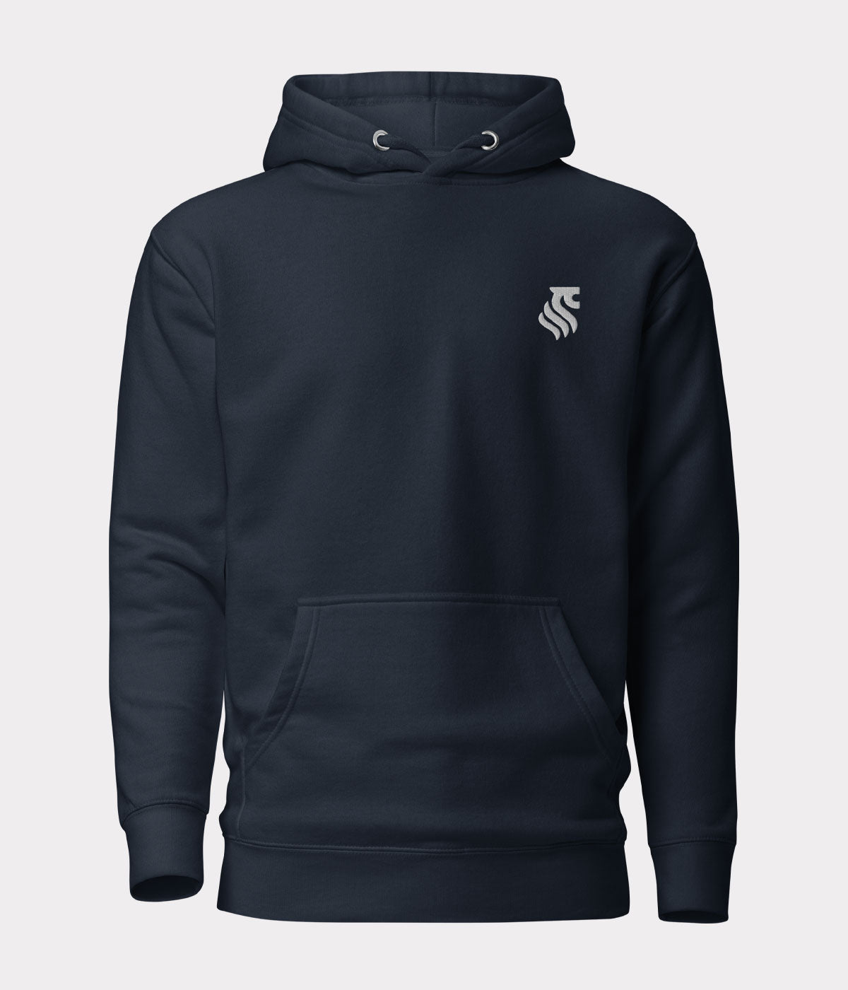Social club hoodie navy