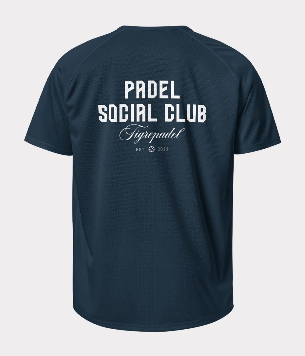 Social club t-shirt navy - TigrePadel