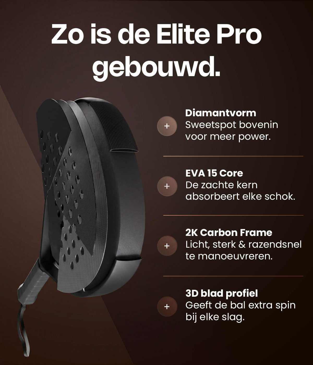 Elite Pro padel racket
