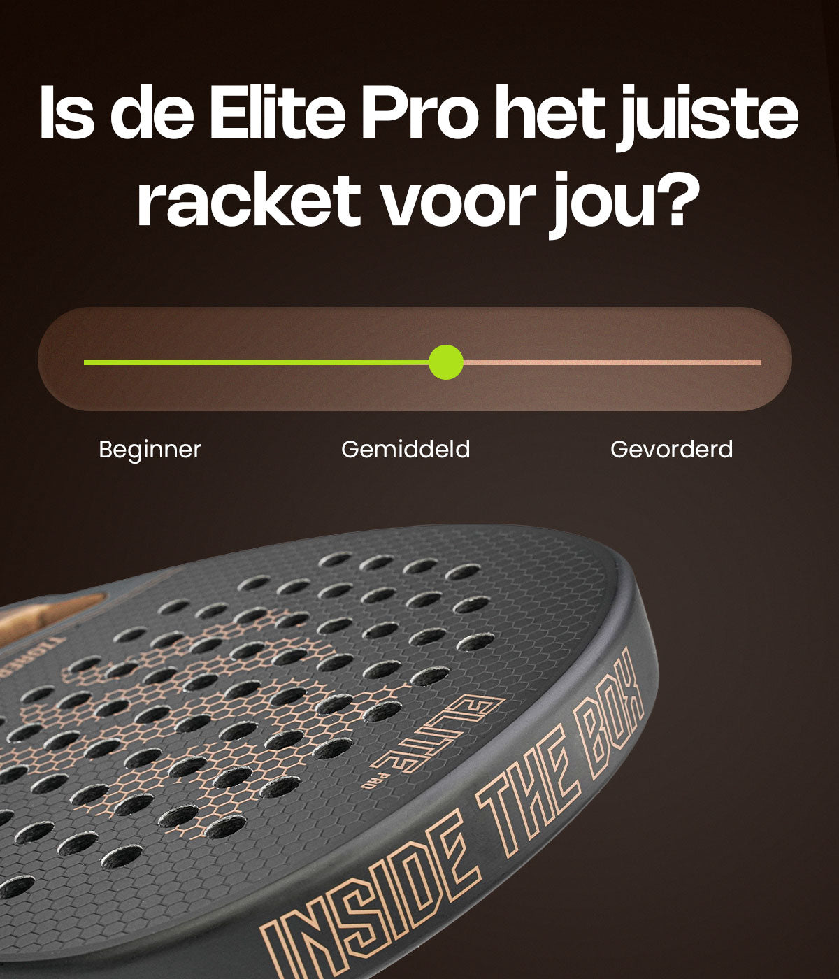 Elite Pro padel racket