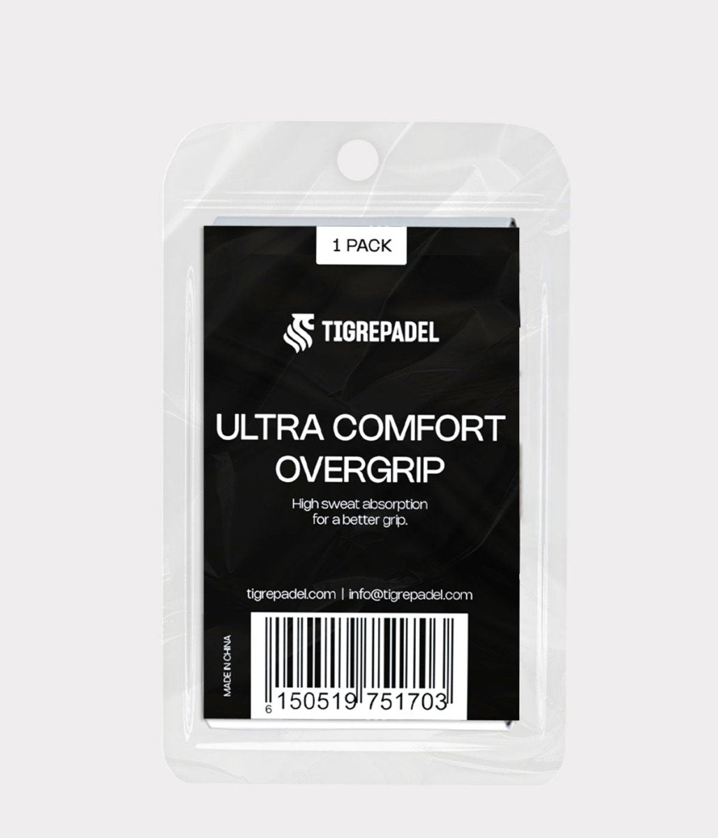 Ultra comfort padel overgrip wit (1 pack) - TigrePadel